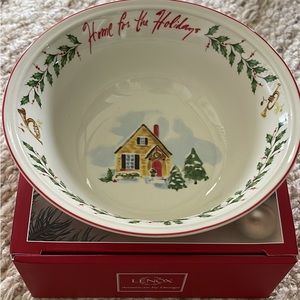 Lenox Home For the Holidays 8" Bowl